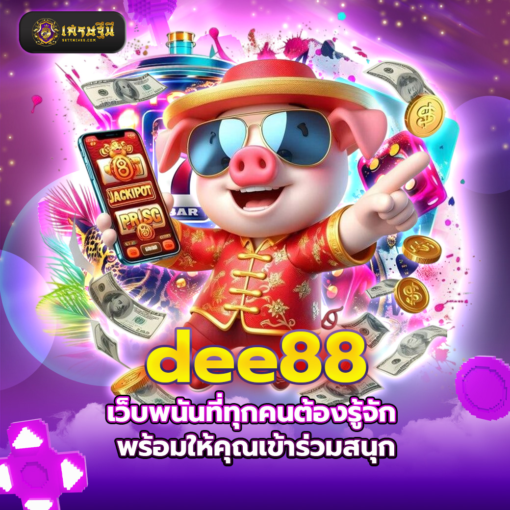 dee88 เว็บพนันที่ทุกคนต้องรู้จัก พร้อมให้คุณเข้าร่วมสนุก
