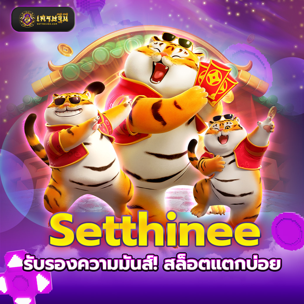 Setthinee รับรองความมันส์! สล็อตแตกบ่อย