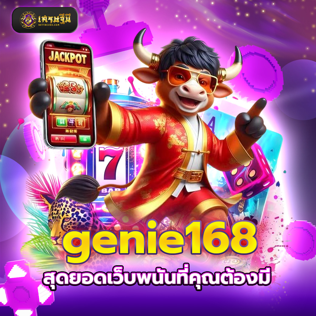 genie168 สุดยอดเว็บพนันที่คุณต้องมี