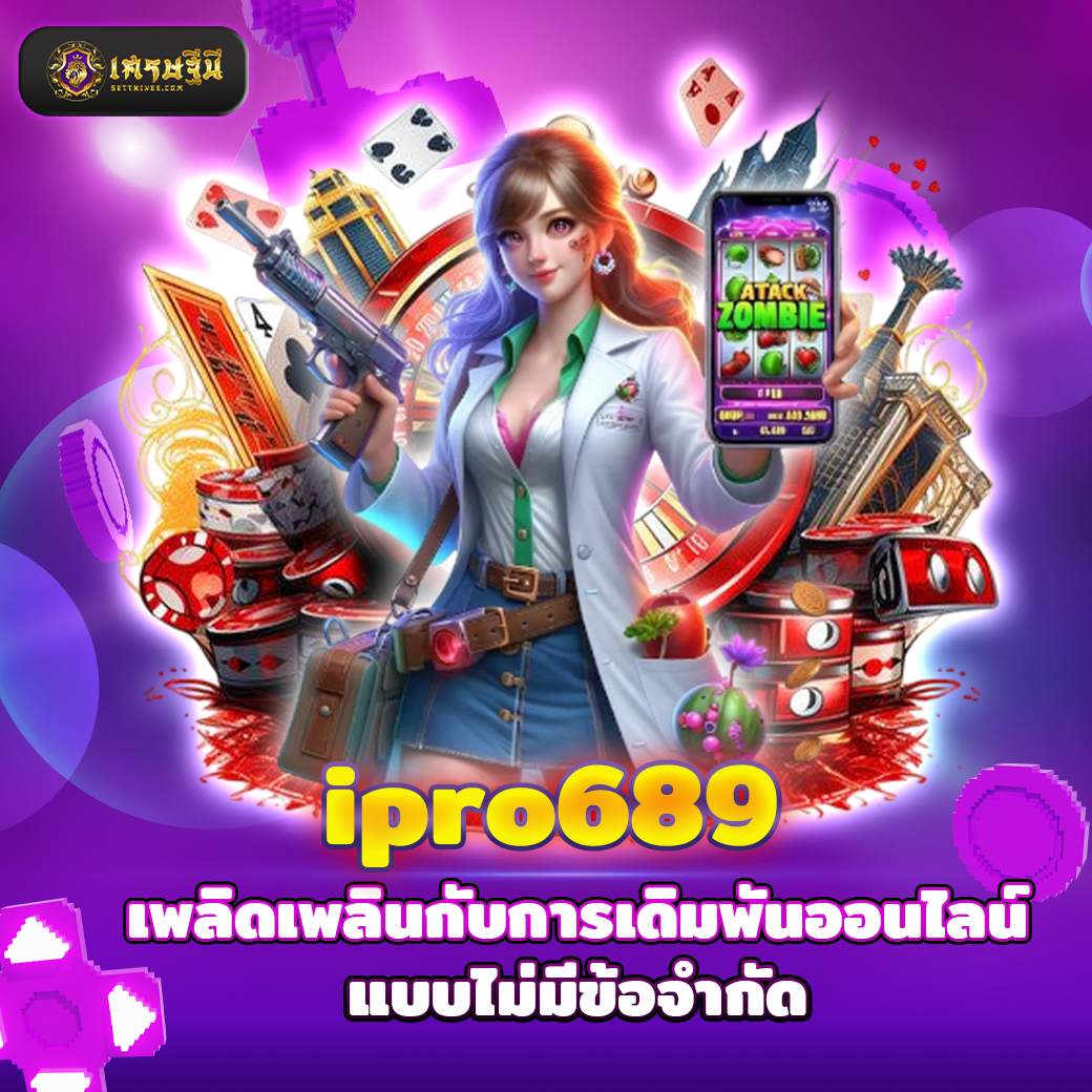 ipro689 เพลิดเพลินกับการเดิมพันออนไลน์แบบไม่มีข้อจำกัด