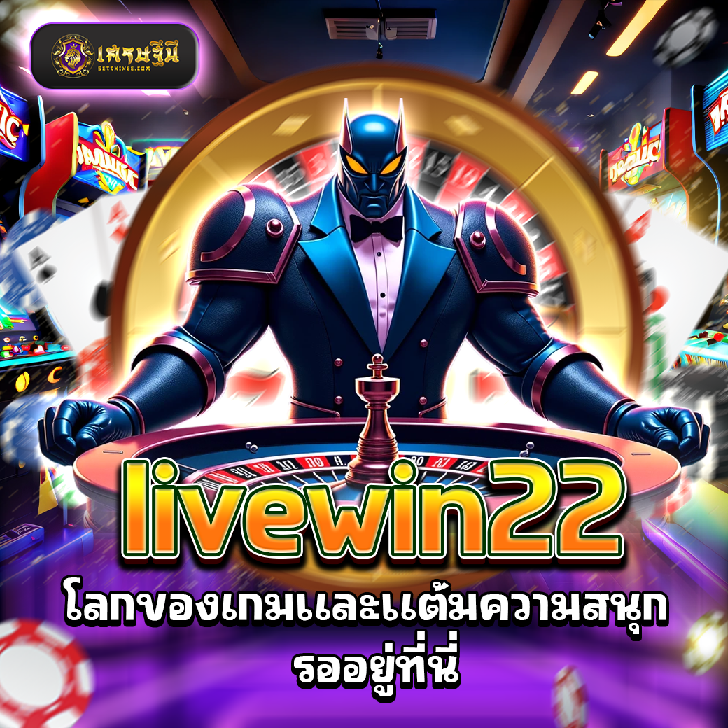 livewin22 โลกของเกมและแต้มความสนุก รออยู่ที่นี่
