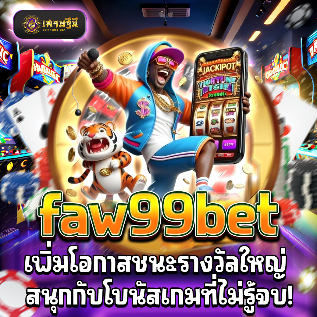 faw99bet เพิ่มโอกาสชนะรางวัลใหญ่ สนุกกับโบนัสเกมที่ไม่รู้จบ!