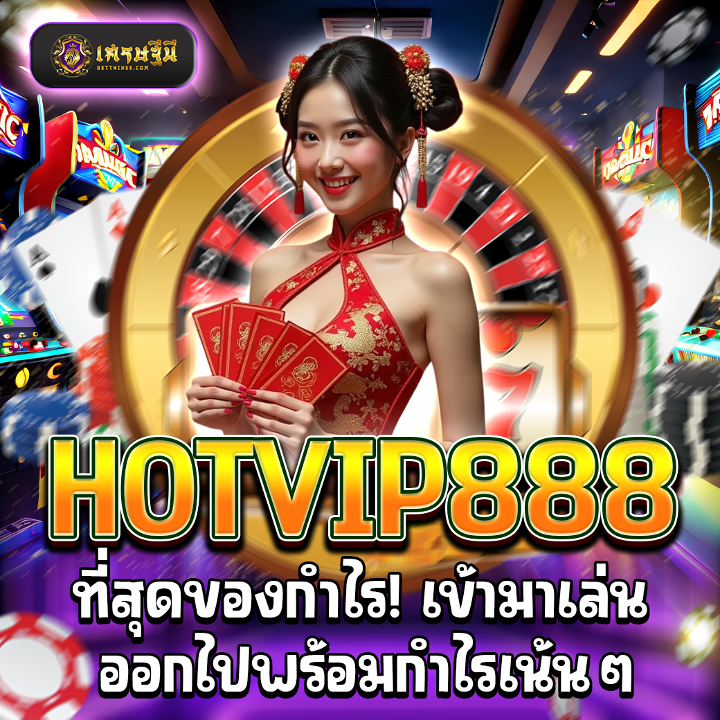 HOTVIP888 ที่สุดของกำไร! เข้ามาเล่น ออกไปพร้อมกำไรเน้นๆ