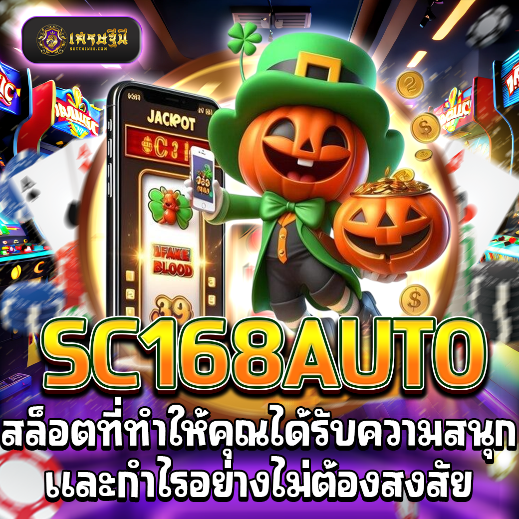 SC168AUTO สล็อตที่ทำให้คุณได้รับความสนุกและกำไรอย่างไม่ต้องสงสัย