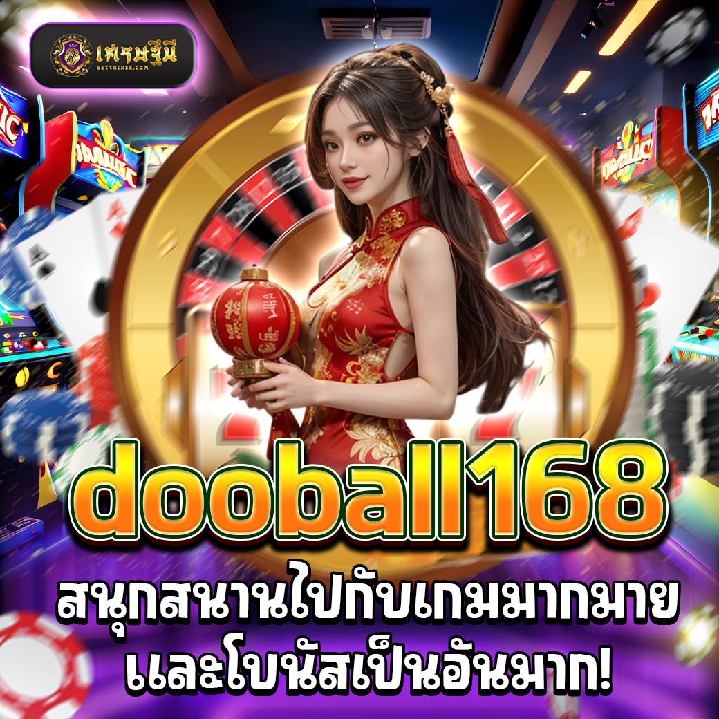 dooball168 สนุกสนานไปกับเกมมากมายและโบนัสเป็นอันมาก!
