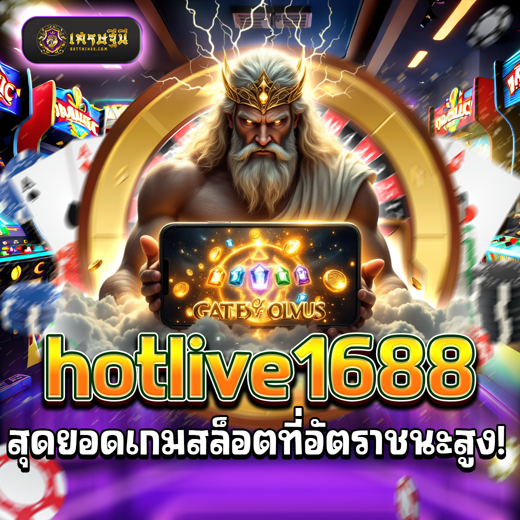 hotlive1688 สุดยอดเกมสล็อตที่อัตราชนะสูง!