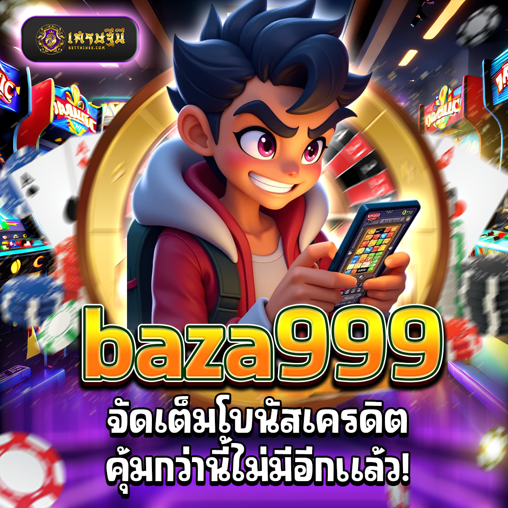 baza999 จัดเต็มโบนัสเครดิต คุ้มกว่านี้ไม่มีอีกแล้ว!
