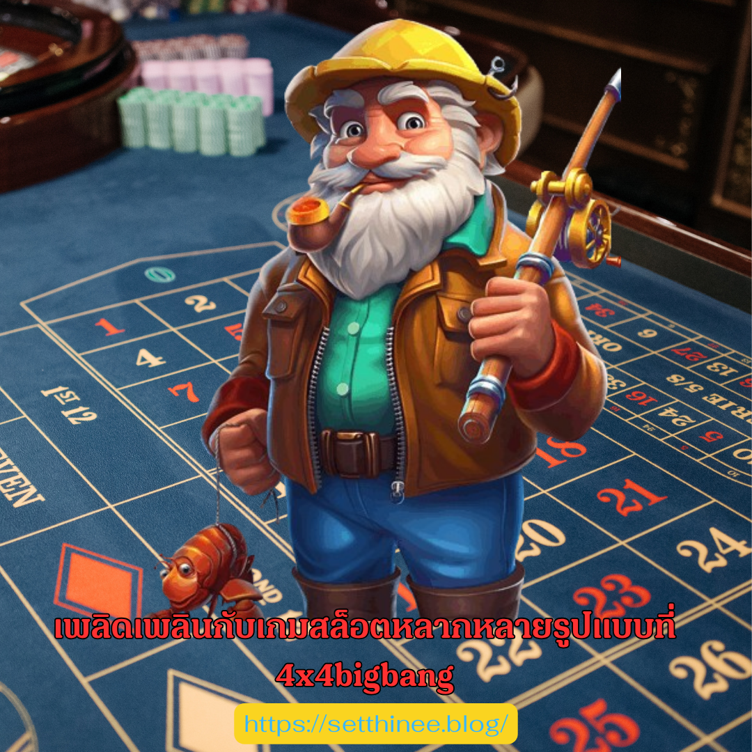 เพลิดเพลินกับเกมสล็อตหลากหลายรูปแบบที่ 4x4bigbang