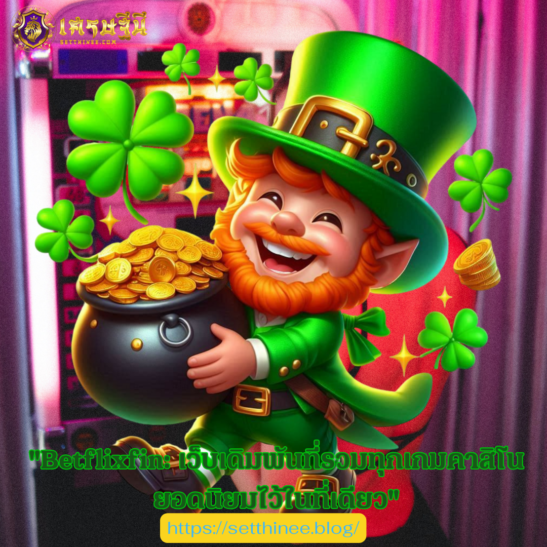 "Betflixfin: เว็บเดิมพันที่รวมทุกเกมคาสิโนยอดนิยมไว้ในที่เดียว"