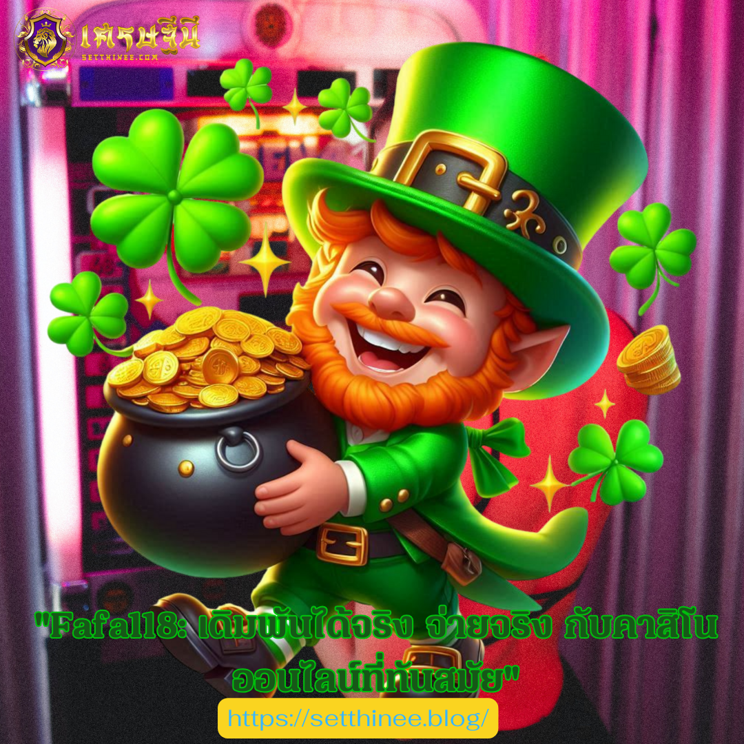 "Fafa118: เดิมพันได้จริง จ่ายจริง กับคาสิโนออนไลน์ที่ทันสมัย"